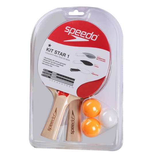 KIT SPEEDO PARA TÊNIS DE MESA STAR 1 KIT SPEEDO PARA TÊNIS DE MESA STAR 1
